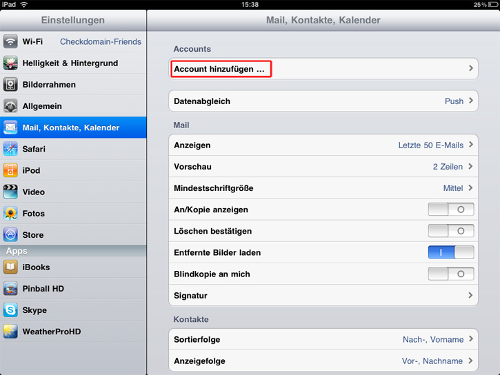 how to set up a new mailbox on my ipad how to set up a new mailbox on my ipad